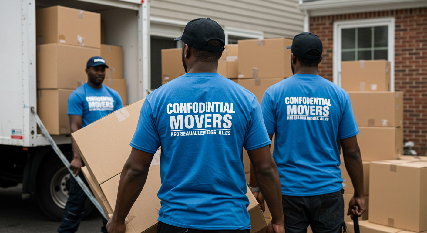 Residential Moving - Friendly Crew in Action