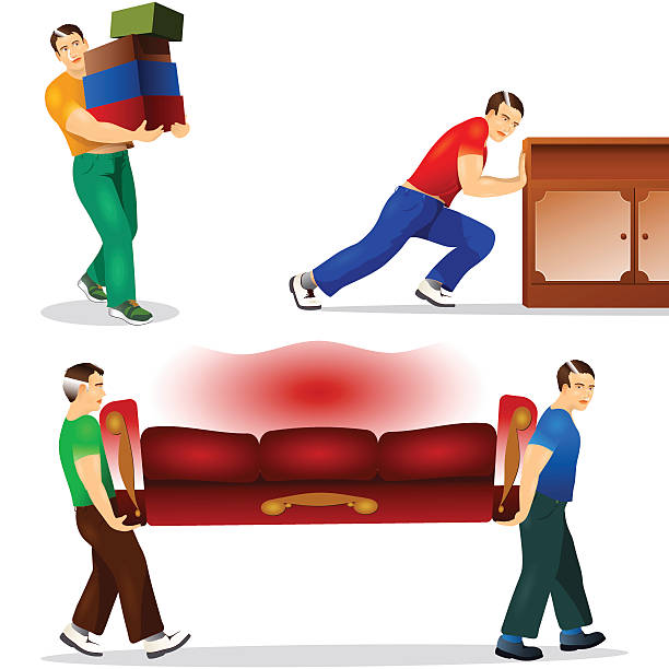 how to move heavy furniture safely